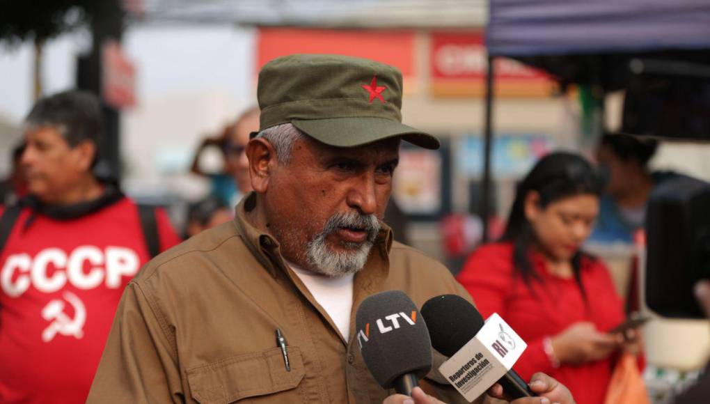Los políticos hondureños que asistieron a la marcha del 1 de mayo