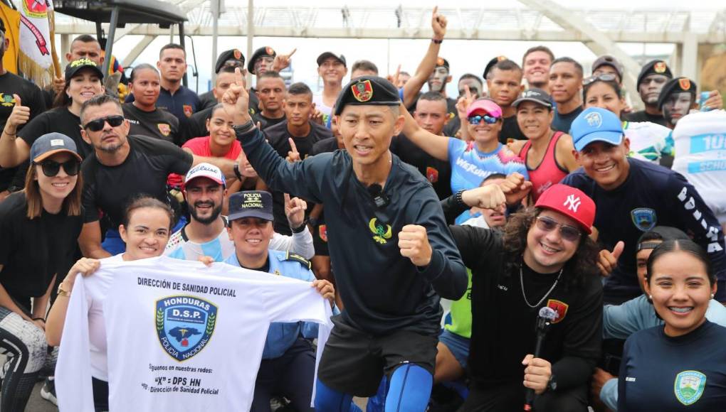 Las imágenes de la llegada de Shin Fujiyama a Tegucigalpa; la recta final de la carrera