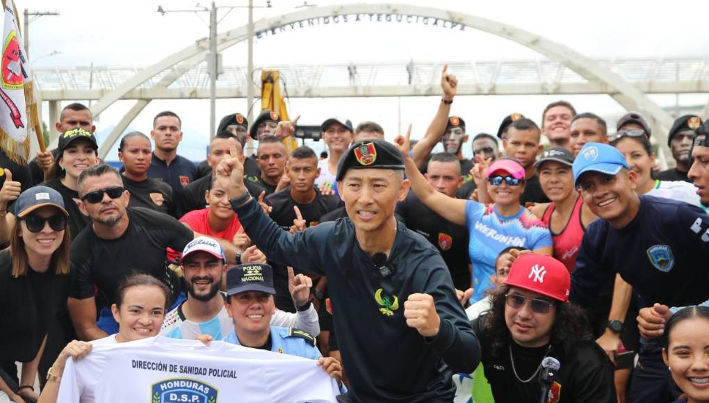 Las imágenes de la llegada de Shin Fujiyama a Tegucigalpa; la recta final de la carrera