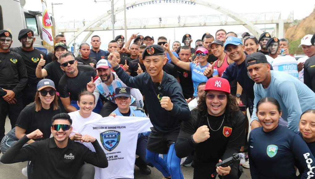 Las imágenes de la llegada de Shin Fujiyama a Tegucigalpa; la recta final de la carrera