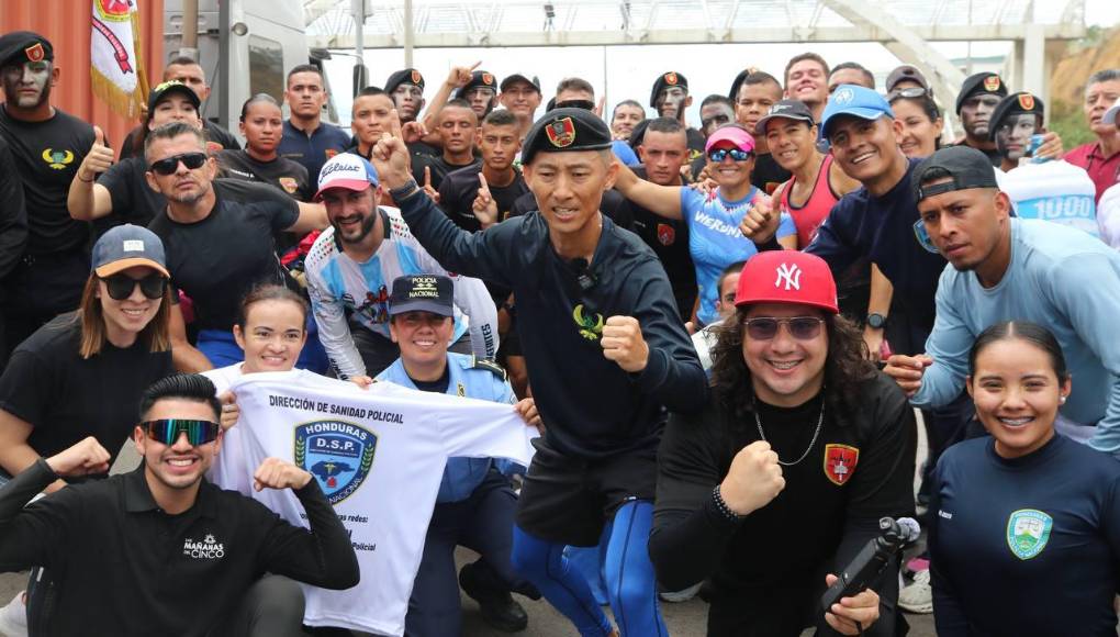 Las imágenes de la llegada de Shin Fujiyama a Tegucigalpa; la recta final de la carrera