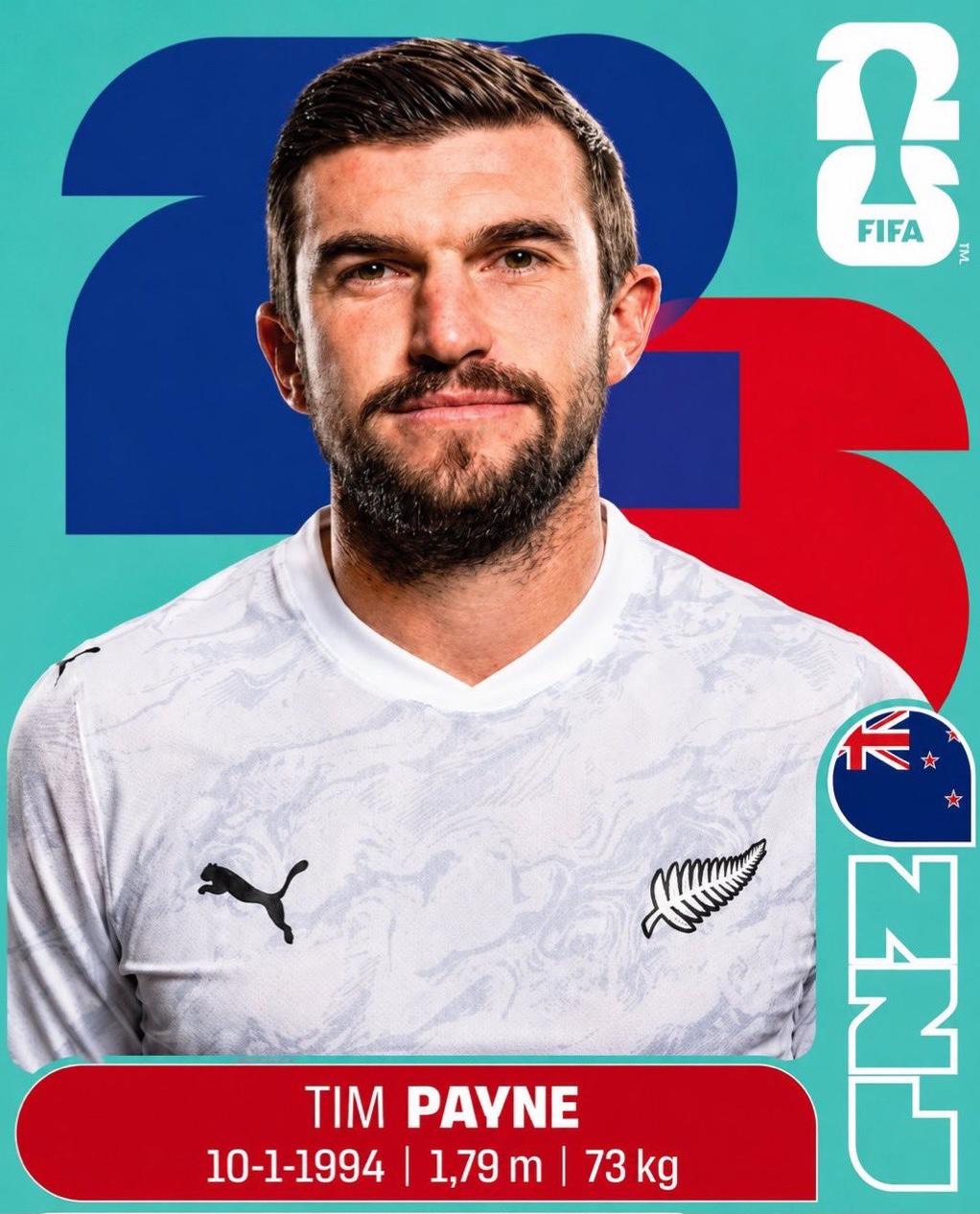 ¿Quién es Tim Payne, el neozelandés que conquistó las redes antes del Mundial?