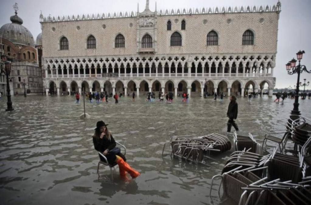 Las fotos más impactantes de las inundaciones en Venecia