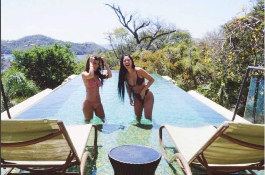 Hermanas Kardashian derrochan sensualidad durante vacaciones en Costa Rica