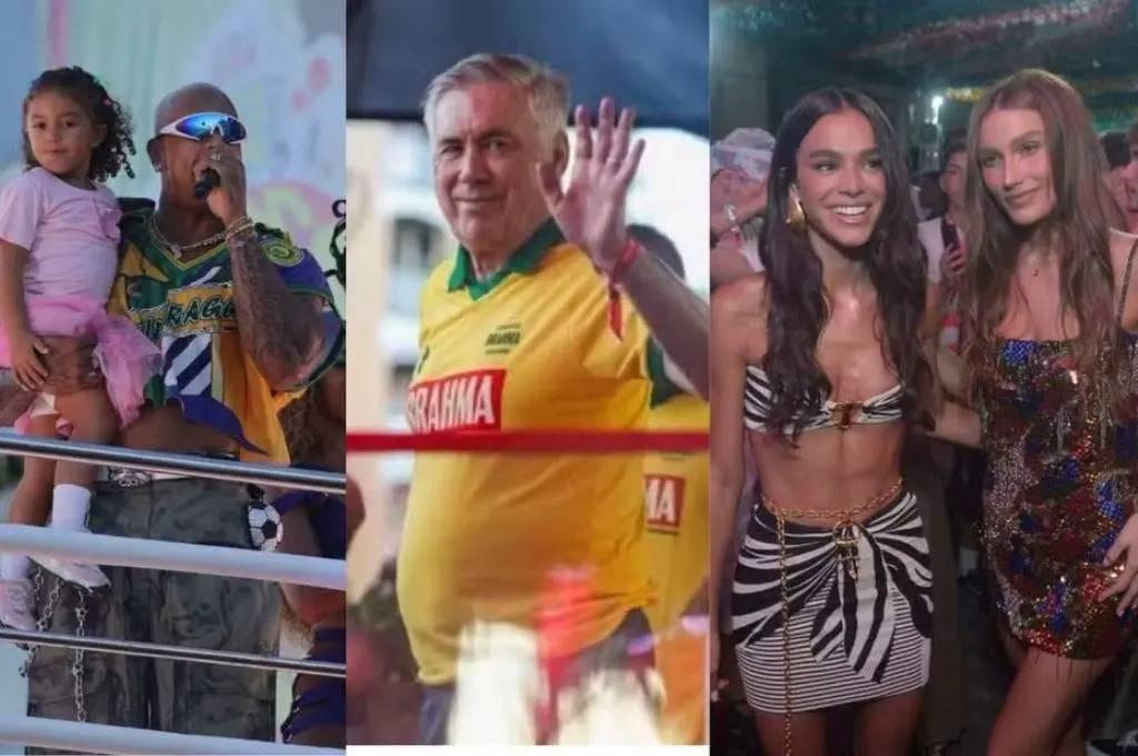 ¡Con tres chicas! Ancelotti y la petición que le hicieron en carnaval de Brasil