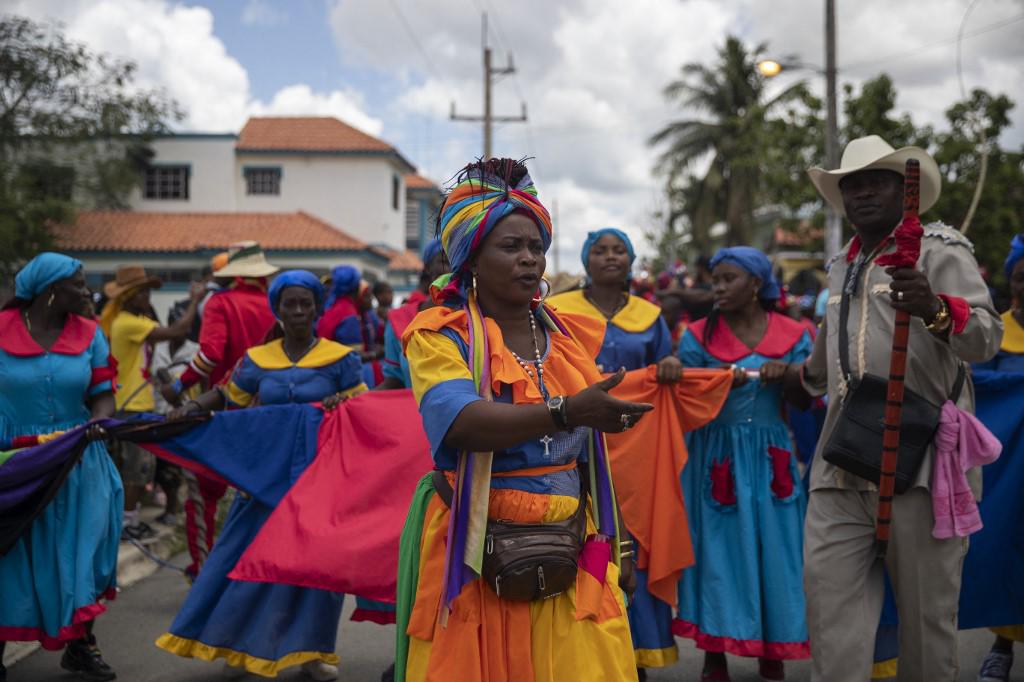 El gagá, un ritmo domínico-haitiano que celebra la Semana Santa