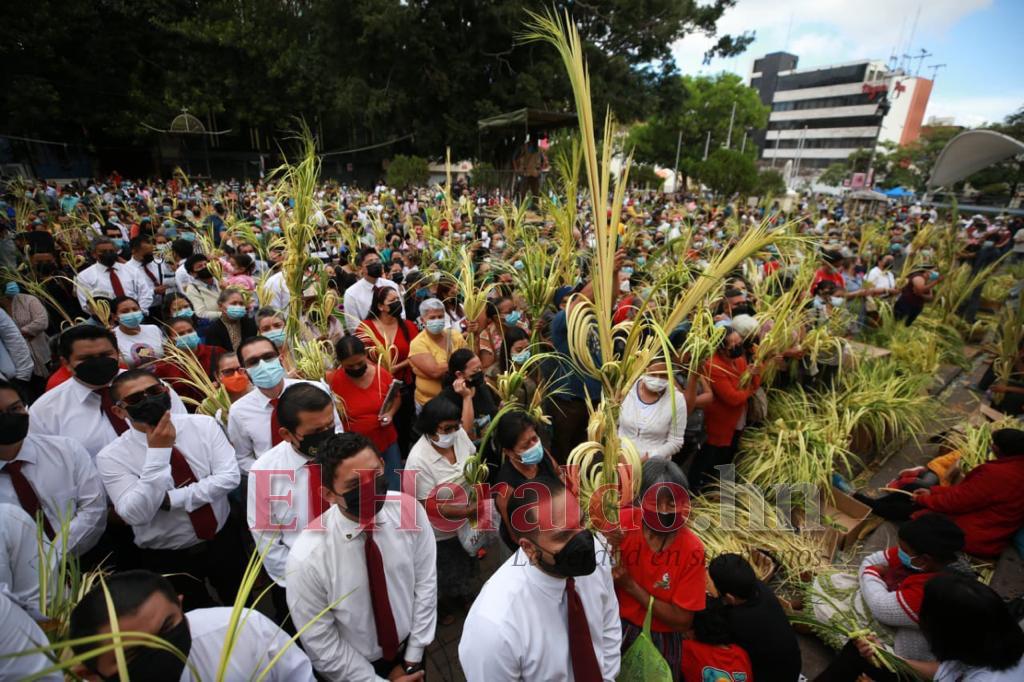 Domingo de Ramos: capitalinos conmemoran la entrada triunfal de Jesús en Jerusalén