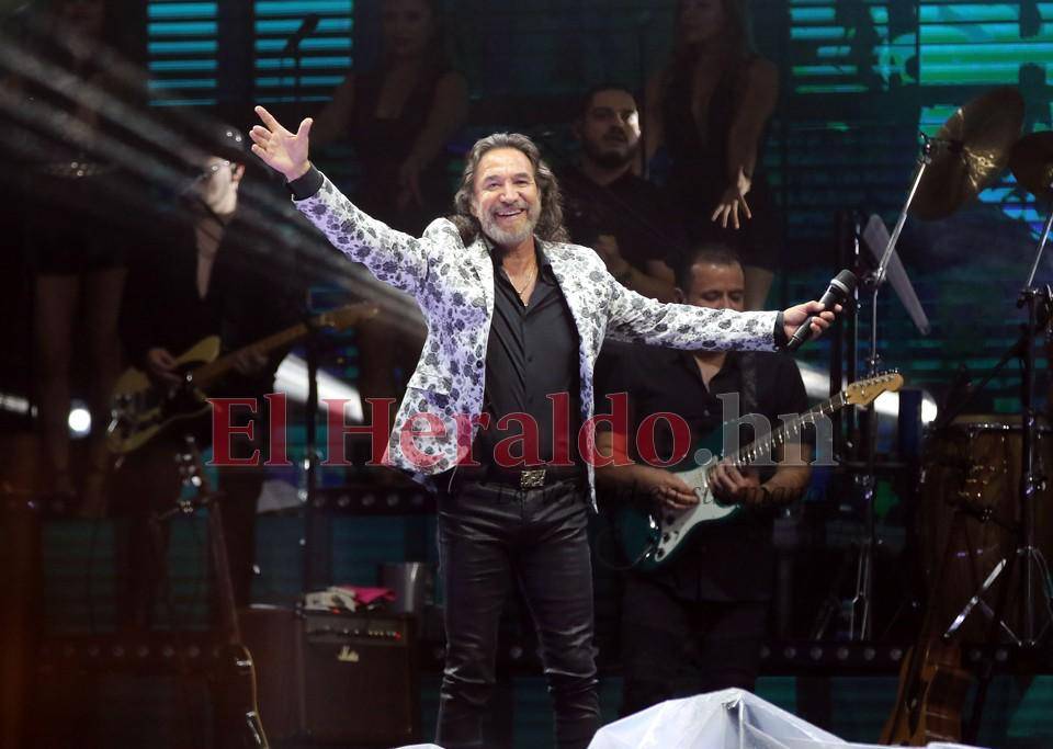 Las imágenes del concierto de Marco Antonio Solís en Tegucigalpa