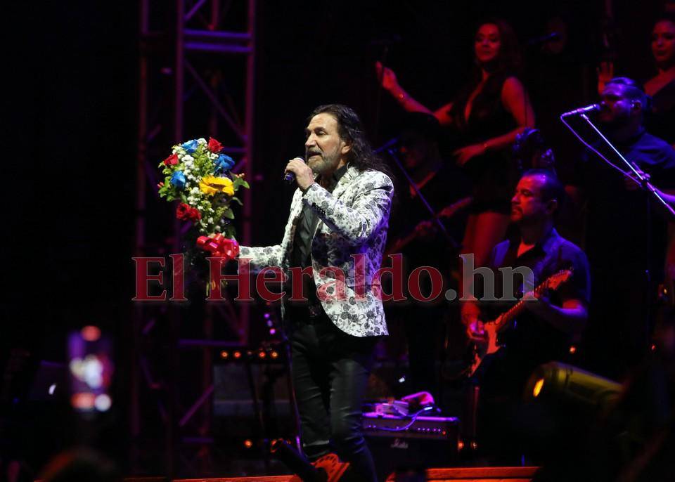 Las imágenes del concierto de Marco Antonio Solís en Tegucigalpa