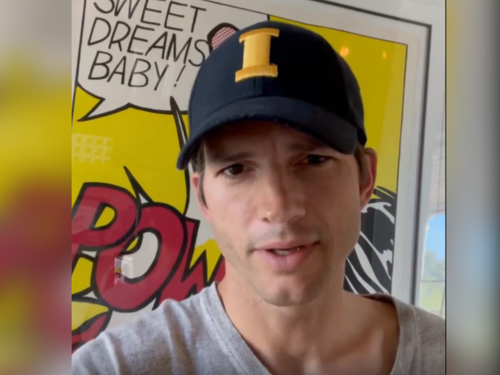 Ashton Kutcher reveló que padeció extraña enfermedad que no le permitió ver, oír ni caminar