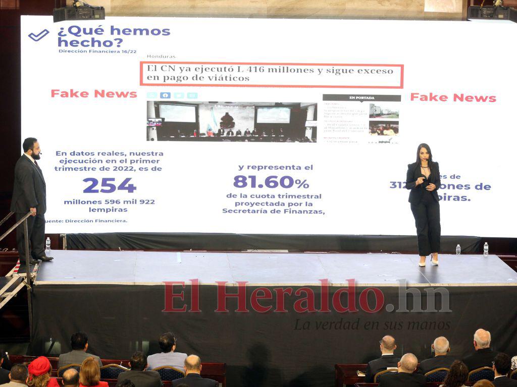 Informe de 100 días del Congreso Nacional no es igual a lo reflejado en Portal de Transparencia