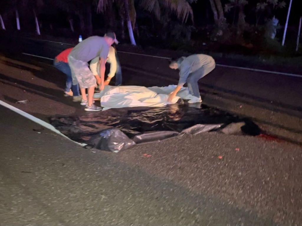 Hombre de 46 años muere atropellado en Santa Cruz de Yojoa