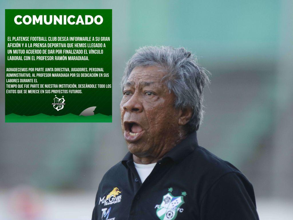 Ramón Maradiaga no seguirá con Platense y llegaría a primera división
