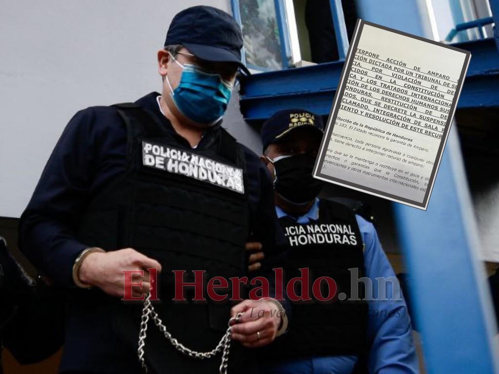Defensa de JOH presenta un recurso de amparo contra fallo de la Corte Suprema de Justicia Defensa de JOH presenta un recurso de amparo contra fallo de la Corte Suprema de Justicia