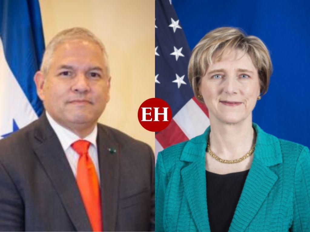 Roce entre embajadora de EE UU y el canciller Enrique Reina por ley de energía en Honduras