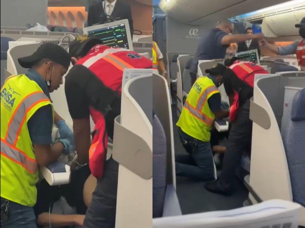 Pasajera muere a bordo de un avión en el aeropuerto Villeda Morales de San Pedro Sula