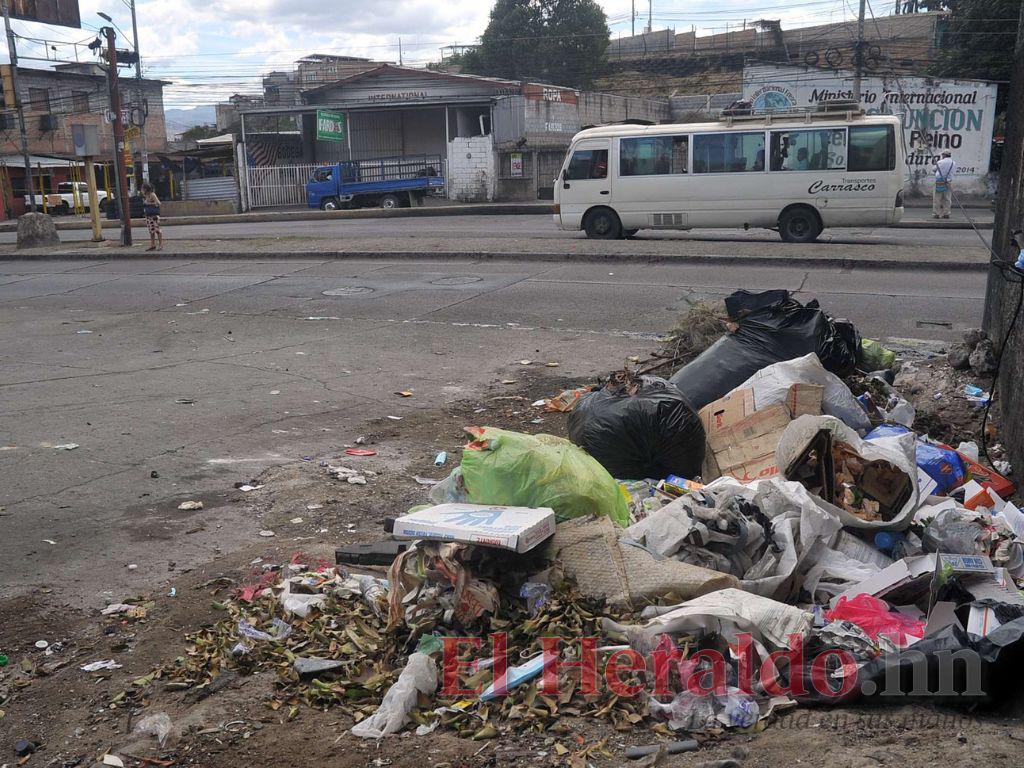 En la capital más de cinco colonias comparten un contenedor de basura