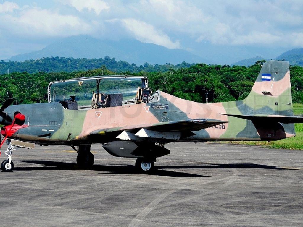 $!Dentro de los planes de la FAH está recuperar los aviones Tucano T27, que son empleados para el combate del narcotráfico y entrenamiento de pilotos.