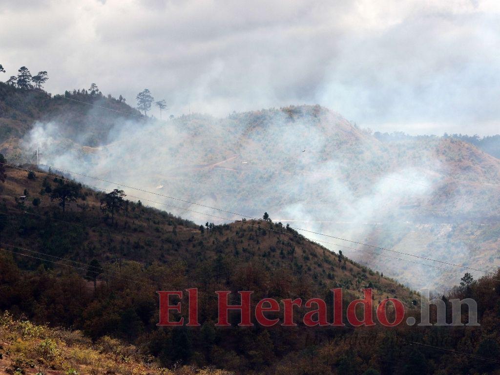 Tegucigalpa tiene el mayor reporte de incendios y área afectada del país