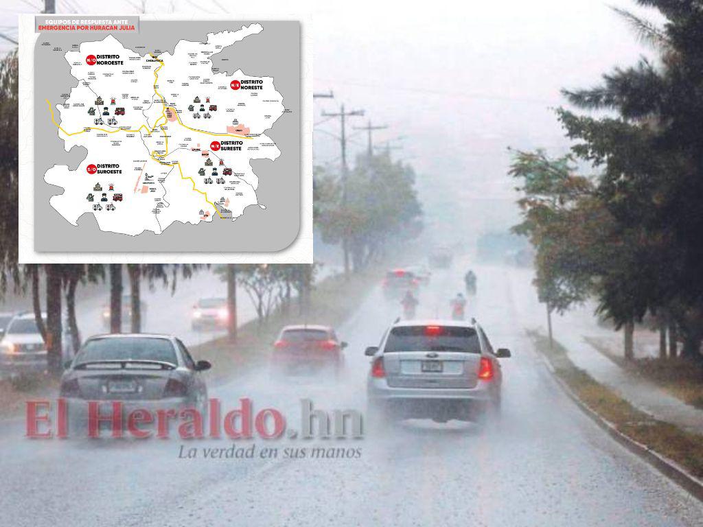 Tormenta tropical Julia: Pronostican acumulados de más 110 milímetros de lluvia en la capital