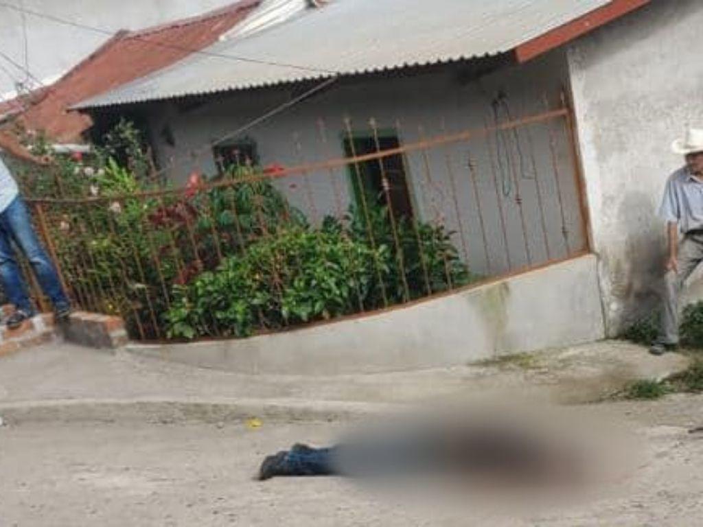 A disparos matan a un hombre en el barrio Candelaria de San Marcos de Colón