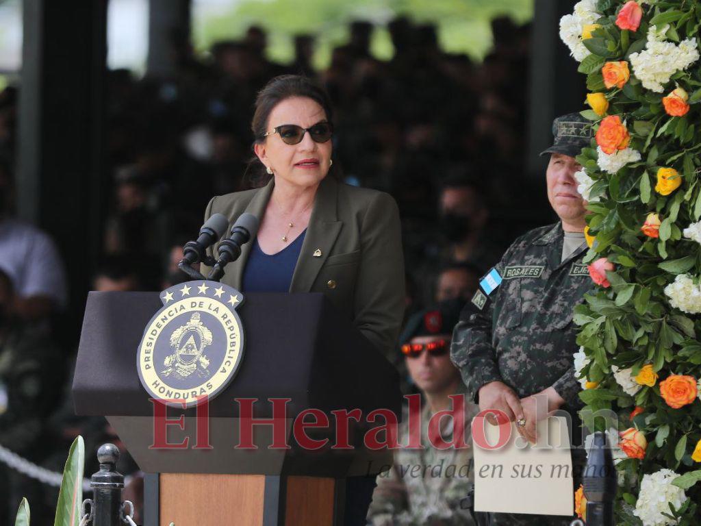 Xiomara Castro: “No podemos ignorar señales armamentísticas que surgen de países vecinos”