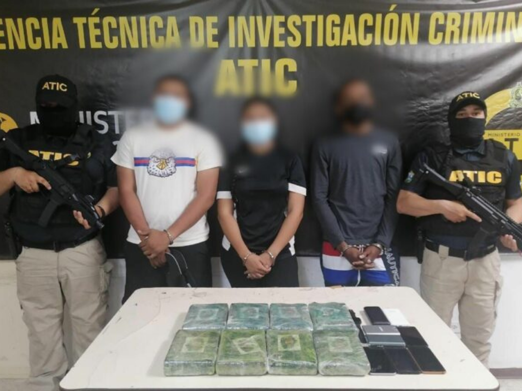 Presentan requerimiento contra  jóvenes detenidos con droga en Omoa, Cortés