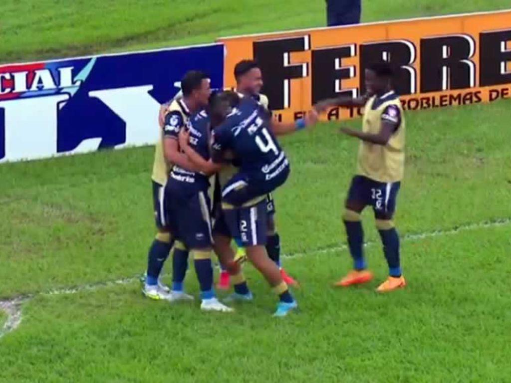 Motagua remonta y vence 2-1 a Real Sociedad para mantenerse en la cima del Apertura