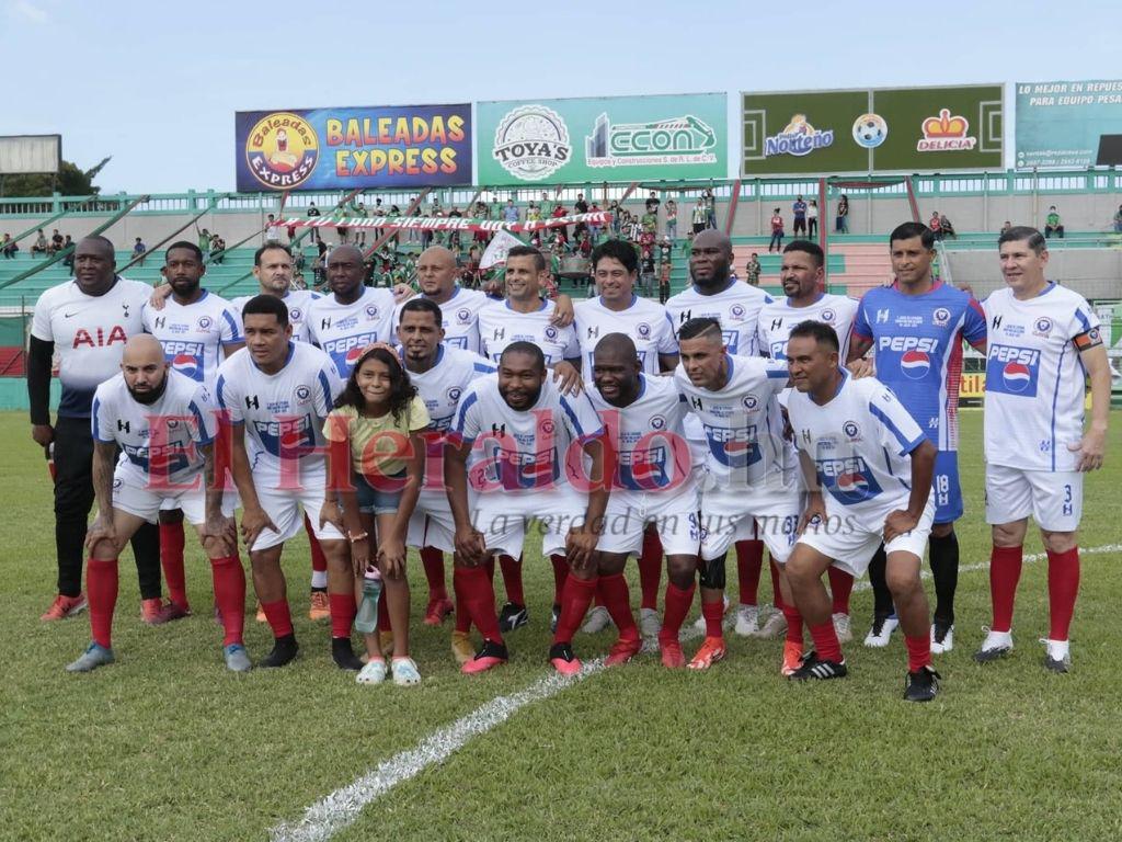 Olimpia goleó 6-1 a Marathón en juego de leyendas en el Yankel Rosenthal