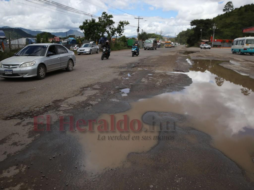 Reparación de la salida a Olancho solo fue bulla