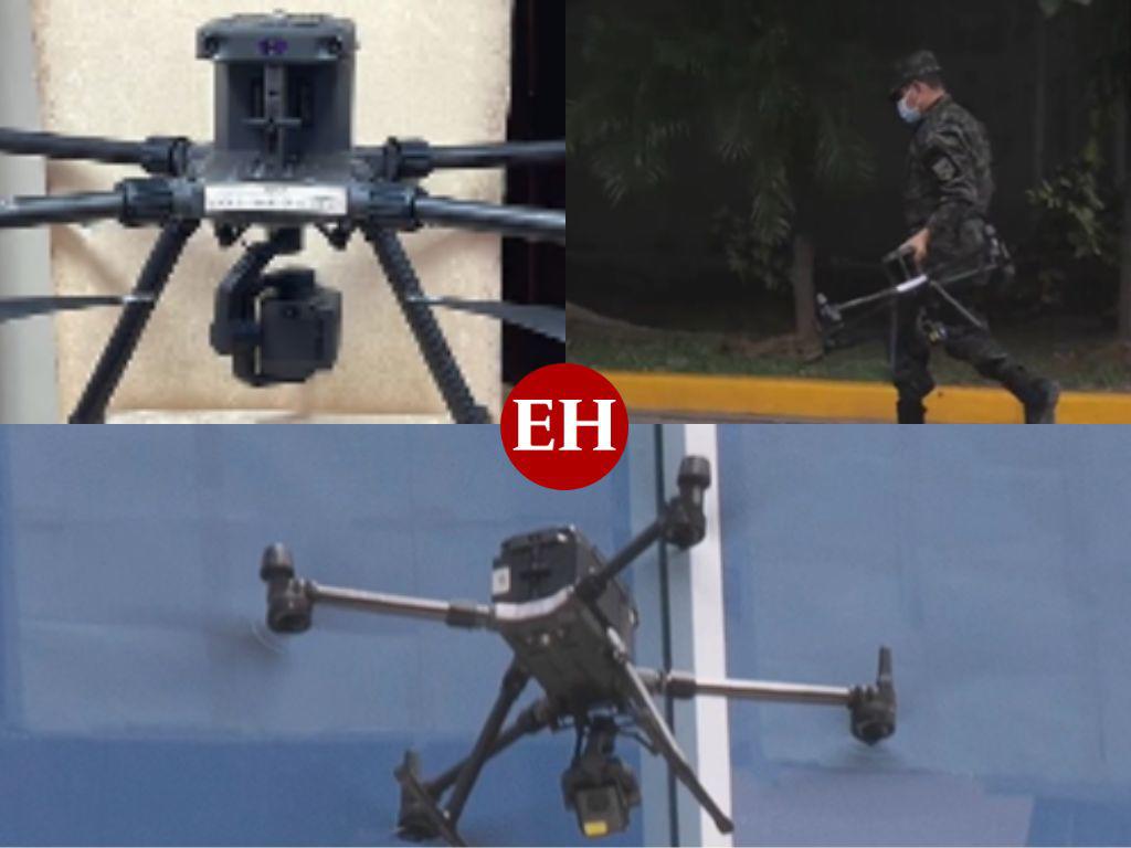 Seguridad de Casa Presidencial decomisa un drone e investiga a persona que lo manejaba
