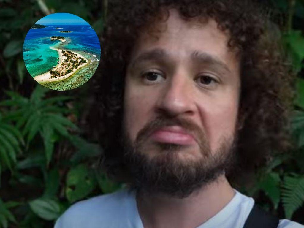 Luisito Comunica en Cayos Cochinos, Honduras: “No hay mucho, es una pequeña islita”