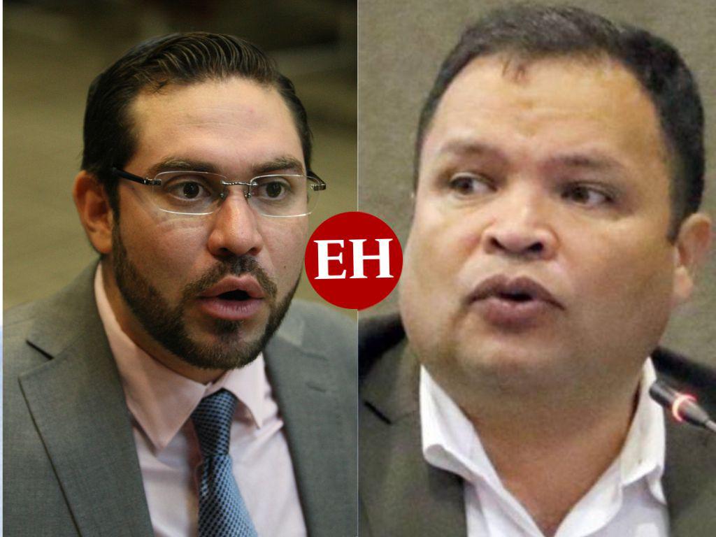 Jorge Cálix y Jari Dixon niegan conformación de nueva bancada en Libre