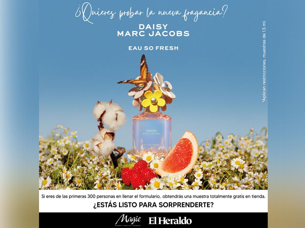 El Heraldo y Magie te dan la oportunidad de probar la nueva fragancia  Daisy de Marc Jacobs