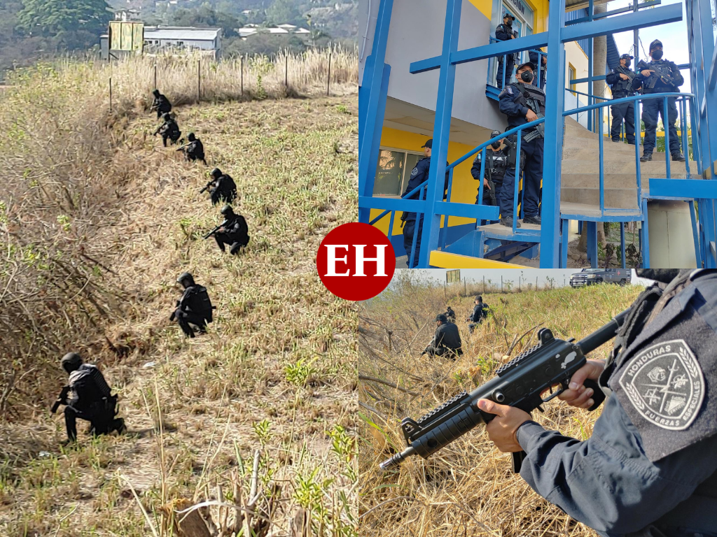 Trasladan a Juan Orlando Hernández a la Base Aérea Hernán Acosta Mejía