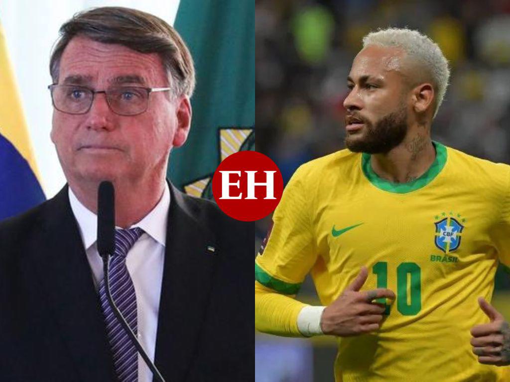 Bolsonaro agradece a Neymar por apoyo previo a segunda vuelta en Brasil