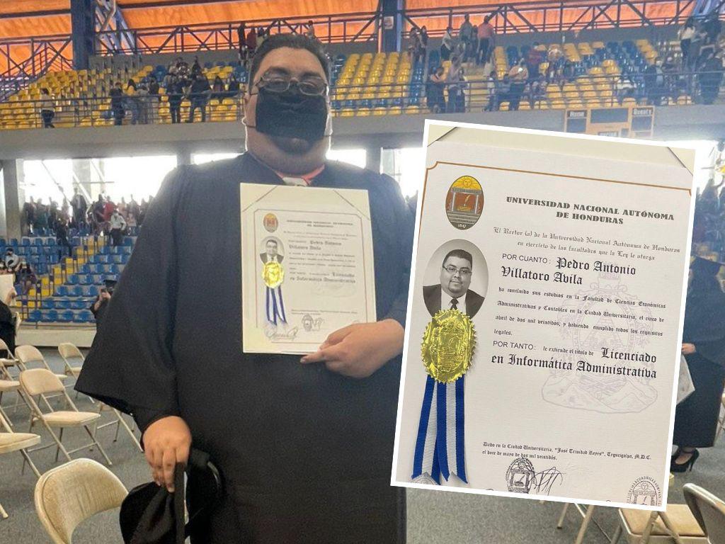 “Tardé dos años en volver a caminar y así culminar mi carrera”: Joven tras graduarse de la UNAH