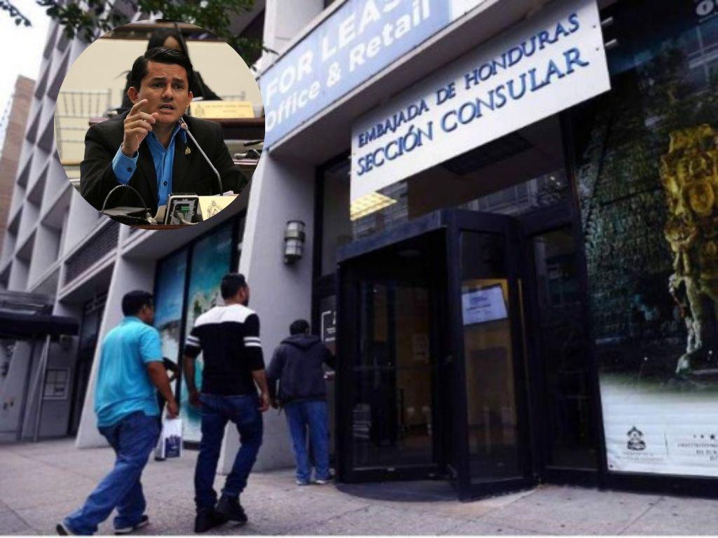 Congreso busca agilizar trámites en consulados de Honduras en EEUU