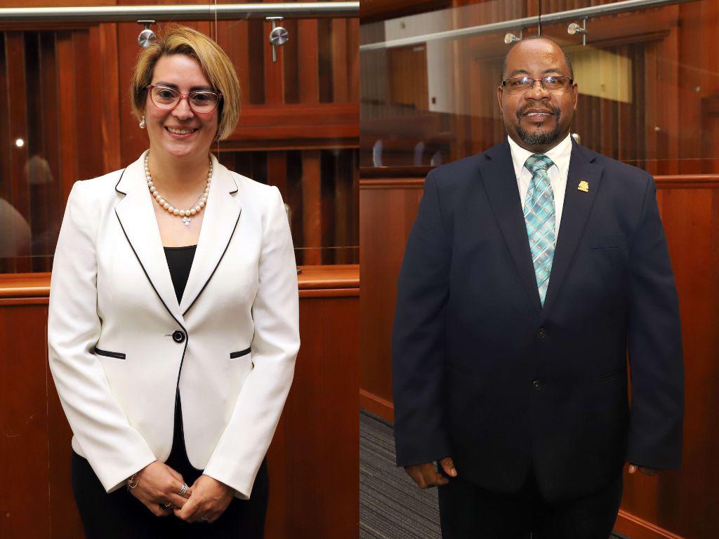 Partido Nacional apoya a Anny Ochoa y Walter Sabio para llegar a la Corte Suprema de Justicia