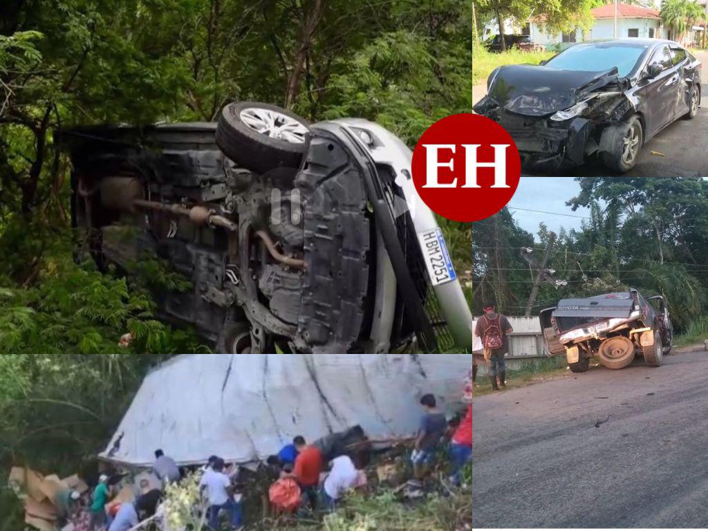 Trágico fin de semana deja varios muertos y lesionados en accidentes viales