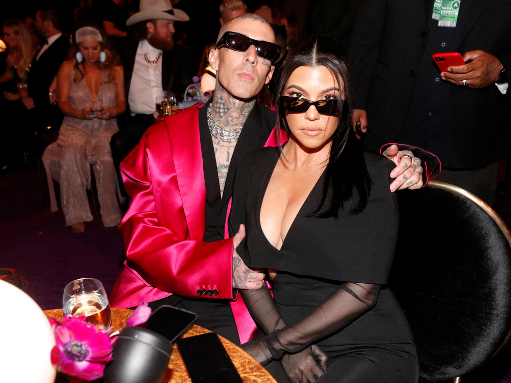 Travis Barker y Kourtney Kardashian se casaron en Las Vegas