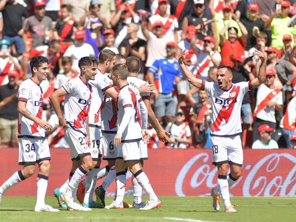 El Rayo Vallecano gana 2-1 al Valencia