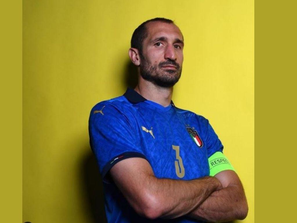 Chiellini se alegra de que su último partido con Italia sea contra Messi