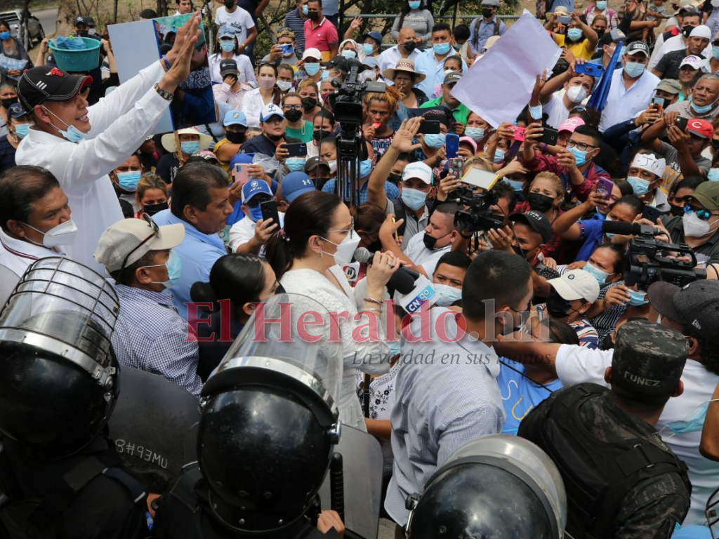 “Vamos a tener a Juan Orlando hoy con nosotros”, asegura ex primera dama a nacionalistas