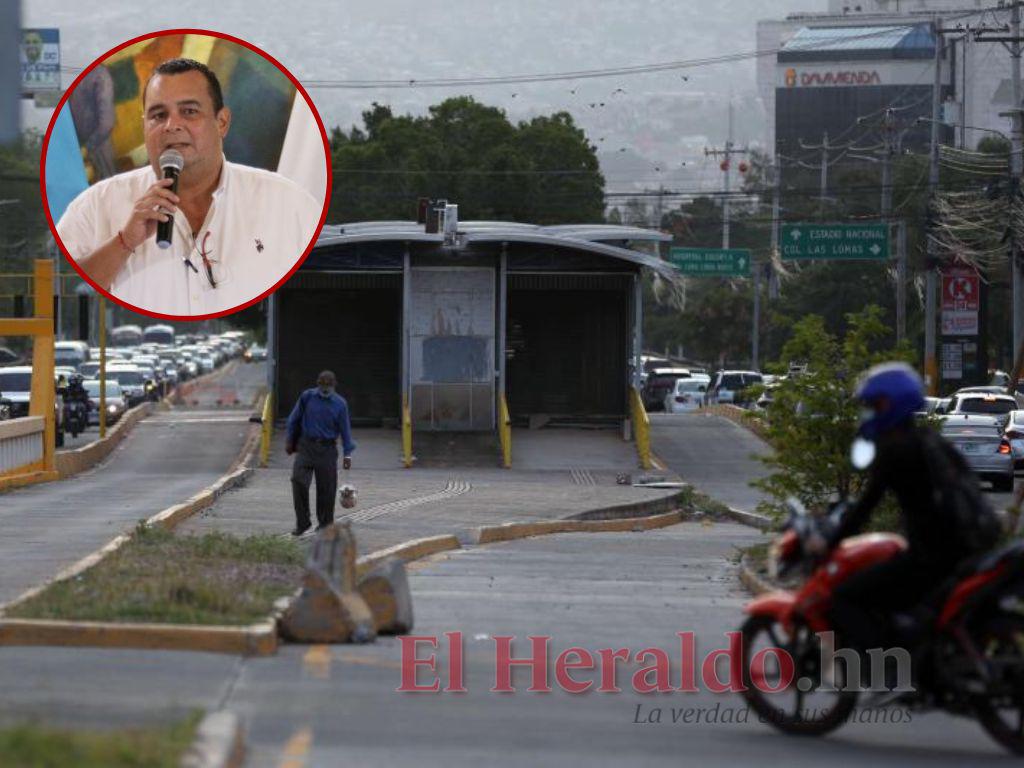 Alcalde de Tegucigalpa anuncia que cancelarán definitivamente el Trans450 y harán otra obra