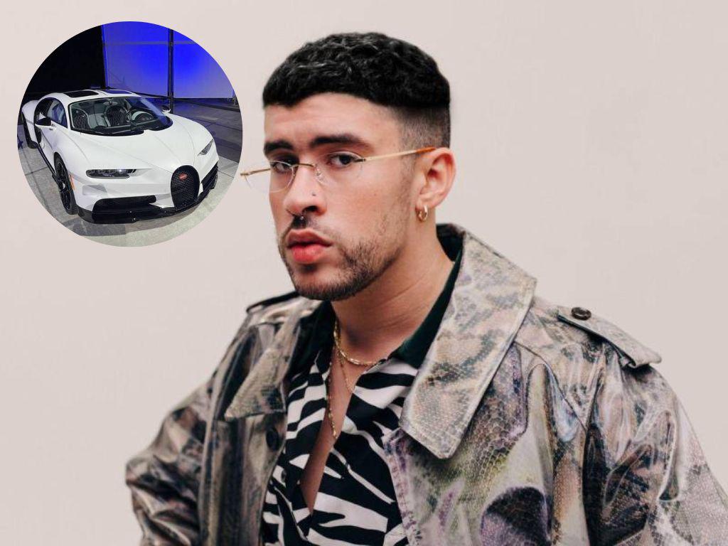 Bad Bunny desata revuelo en redes sociales con el anuncio de venta de su Bugatti