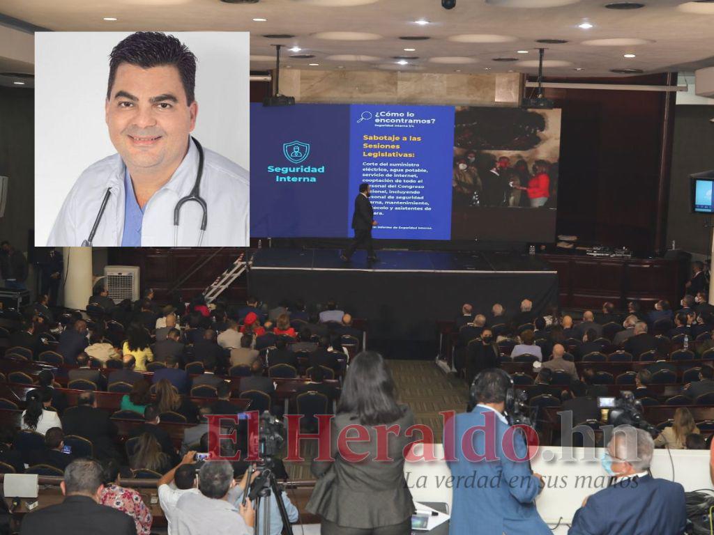 Diputado de Libre denuncia que no lo dejan ingresar a la entrega del informe de 100 días del CN