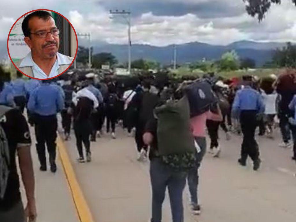 “Arreados como semovientes”: presidente del Codeh critica trato a aspirantes a cadete en ANAPO