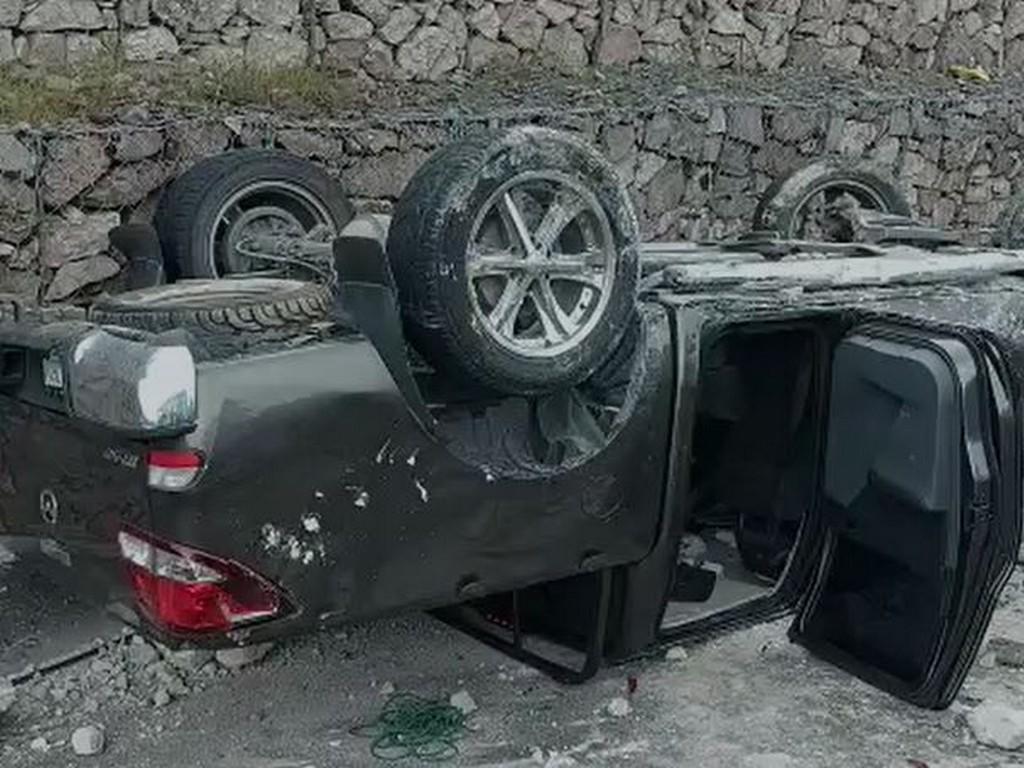 Mujer embarazada resulta herida tras volcamiento en Comayagua