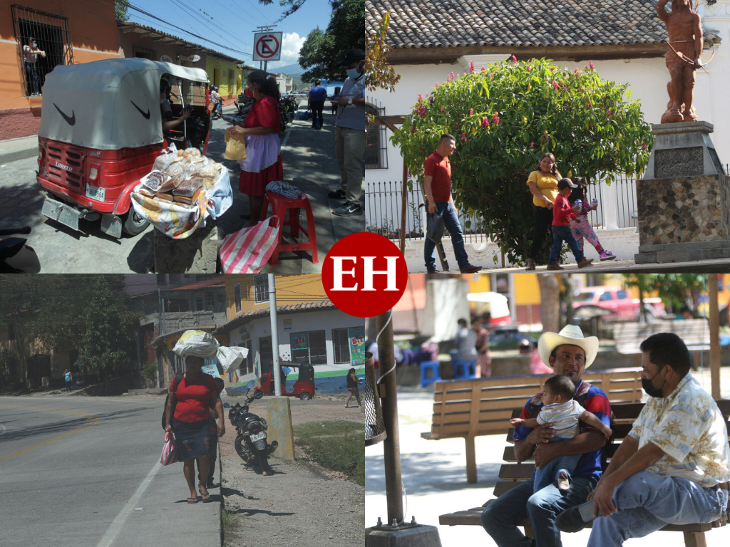 En Gracias, Lempira, siguen su vida y dejan que la justicia se encargue del expresidente Juan Orlando Hernández